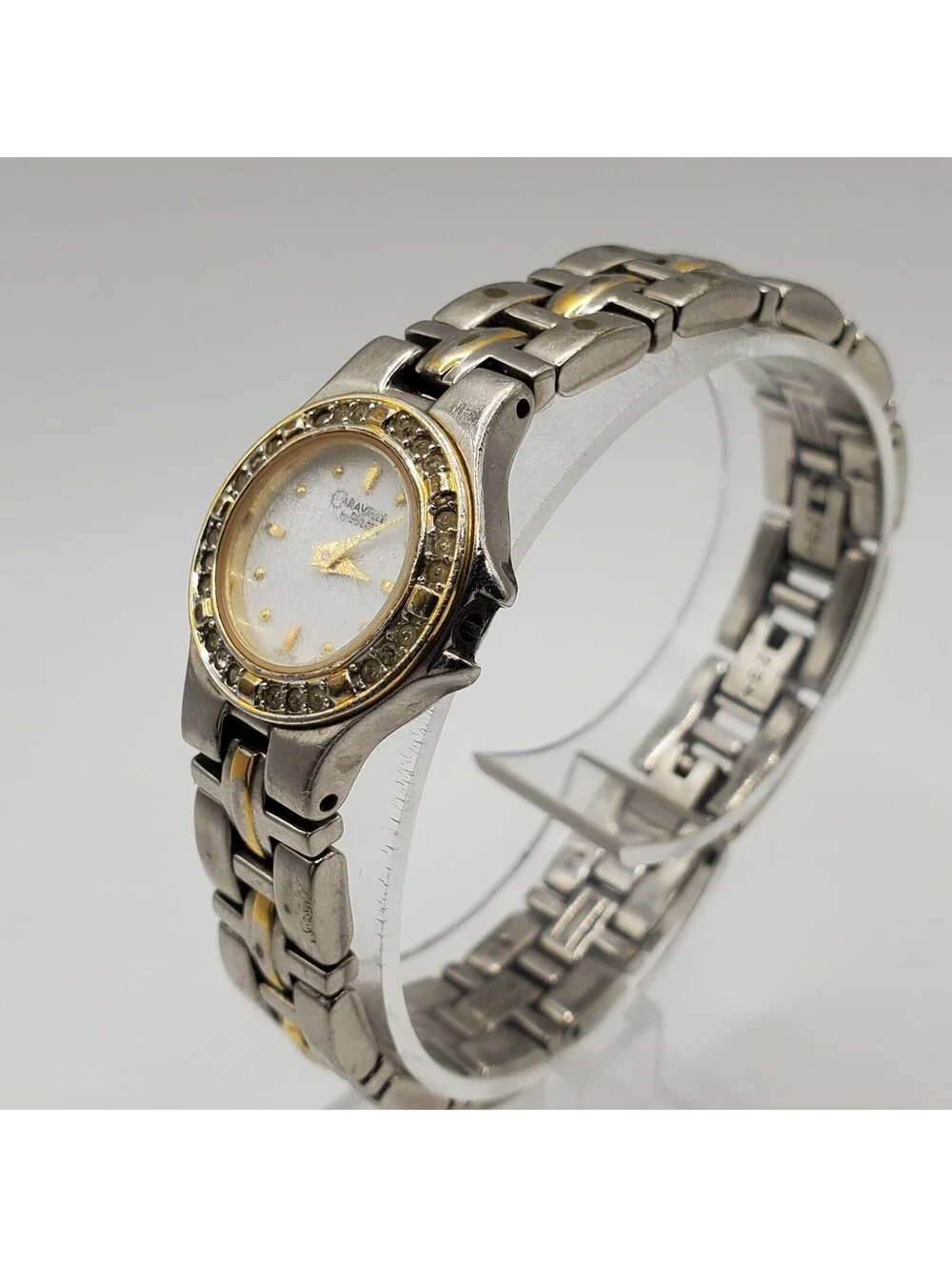 Caravelle By Bulova Watch Womens Quartz Watch For Parts Or Repair